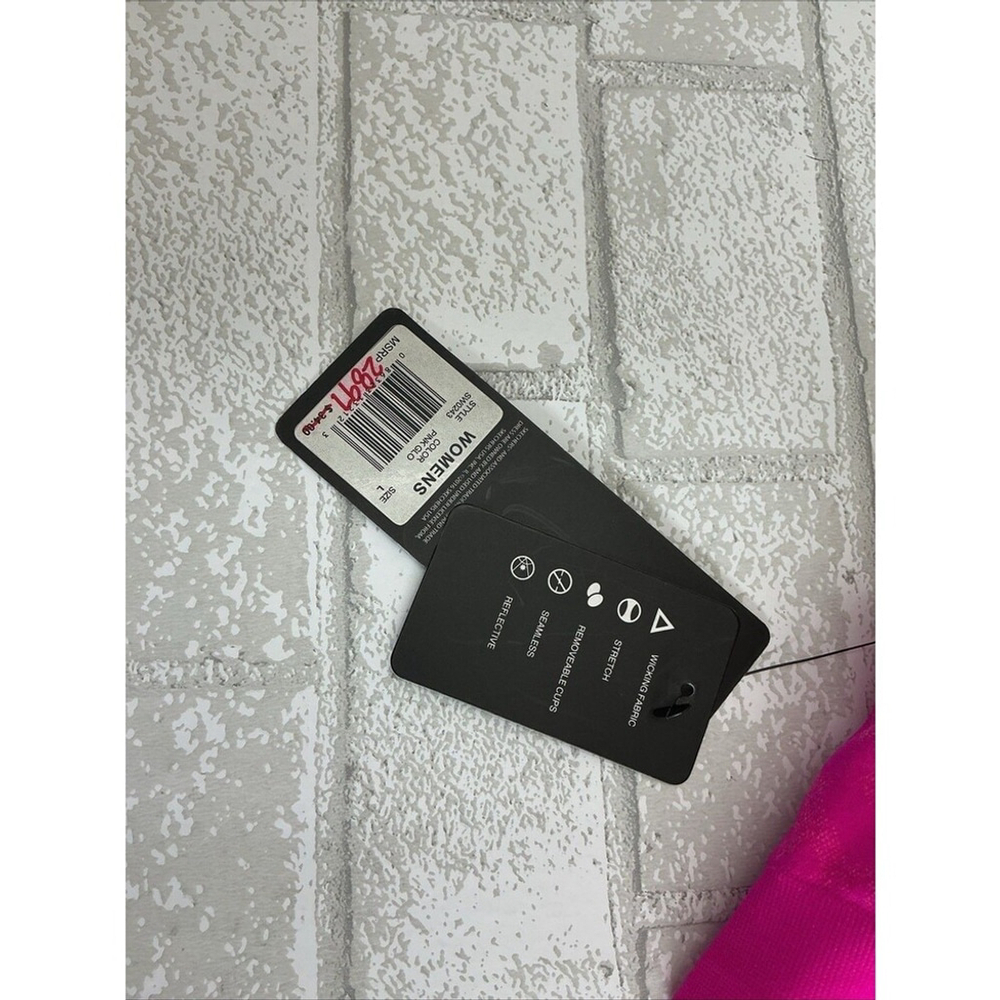 Skechers Sport Bra In New Condition With Out Tags Pink Color L - Picture 3 of 3